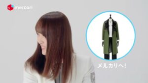 メルカリ CMのシーン5（00:07）