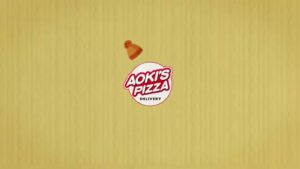 AOKI’s Pizza CMのシーン9（00:13）