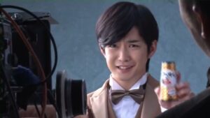 カフェオーレ CMのシーン2（00:38）