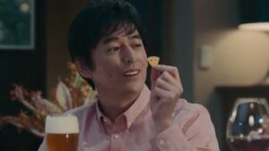 江崎グリコ CMのシーン3（00:07）