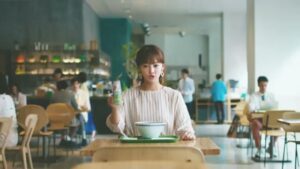 カフェオーレ CMのシーン1（00:03）