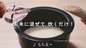 はくばく CMのシーン4（00:10）