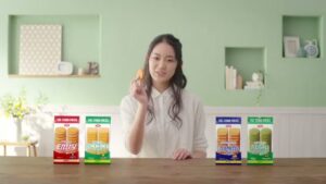 ヤマザキビスケット CMのシーン2（00:03）