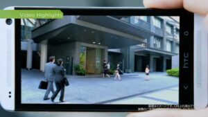HTC CMのシーン5（00:13）
