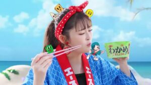 わかめラーメン CMのシーン7（00:09）