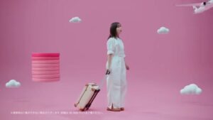 日本航空 CMのシーン3（01:08）