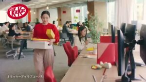 キットカット CMのシーン1（00:00）