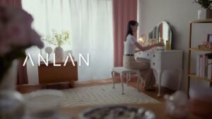 ANLAN CMのシーン1（00:00）