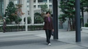 アシックス CMのシーン1（00:01）