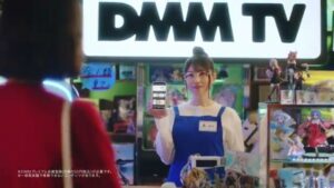 DMM CMのシーン2（00:03）