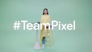 Google Pixel CMのシーン9（00:26）