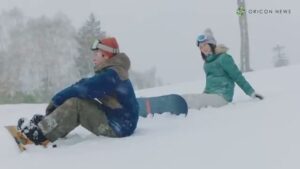 JR SKISKI CMのシーン2（00:22）