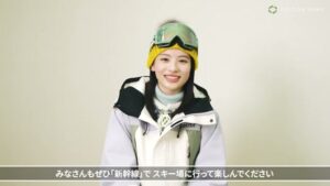 JR SKISKI CMのシーン10（10:45）