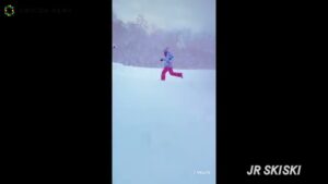JR SKISKI CMのシーン1（00:07）