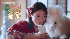LINEヤフー CMのシーン2（00:36）