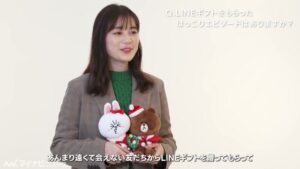 LINEギフト CMのシーン6（03:23）