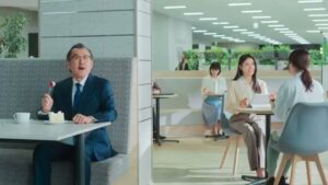 Sky CMのシーン4（00:05）