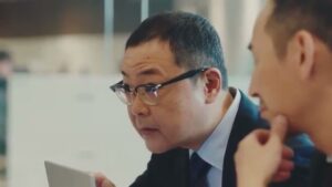 TDCソフト CMのシーン2（00:03）