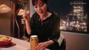 アサヒ 食彩 CMのシーン9（02:32）