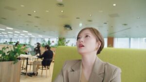 ウィルオブ・ワーク CMのシーン1（00:00）