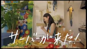 クリアアサヒ CMのシーン2（00:01）
