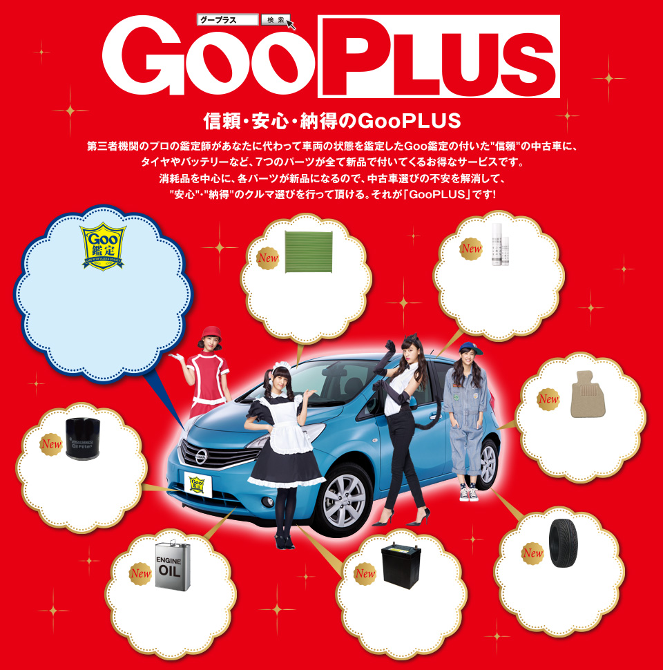 プロトコーポレーション CM GooPLUS 「7つの新品」篇