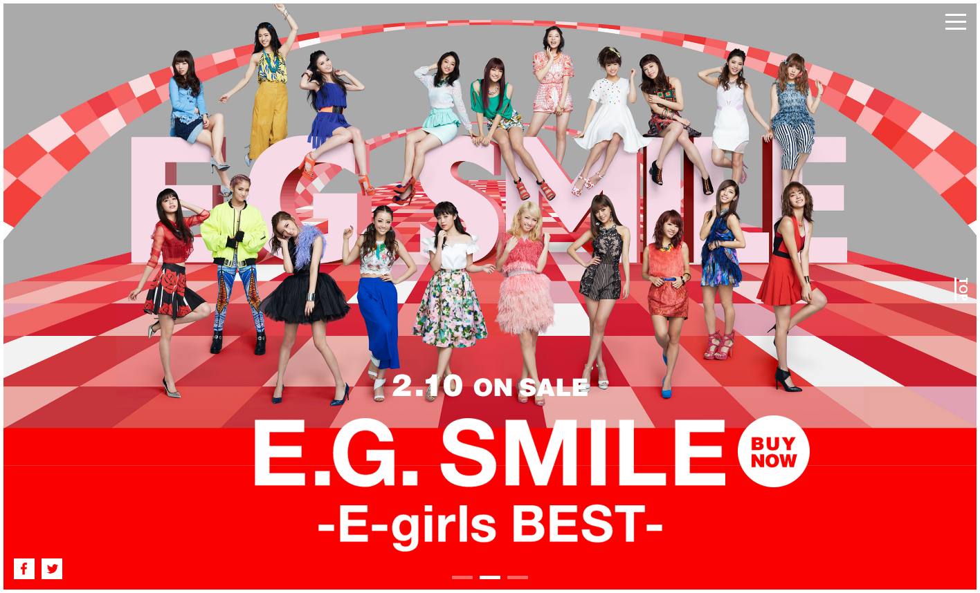 E-girls CM E.G. SMILE E-girls BEST あなたの笑顔が、わたしを笑顔にする。 「ごめんなさいのKissing You」篇「Follow Me」篇
