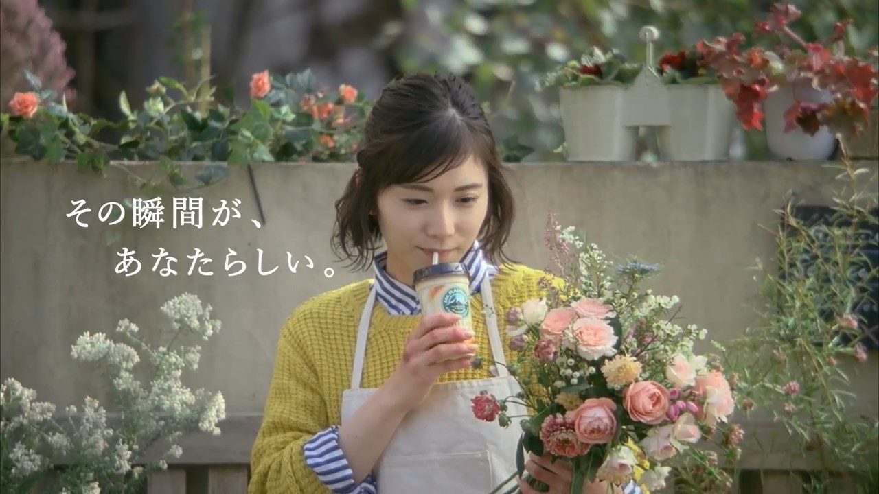 森永乳業 CM マウントレーニア 「花屋」篇・「建築事務所」篇