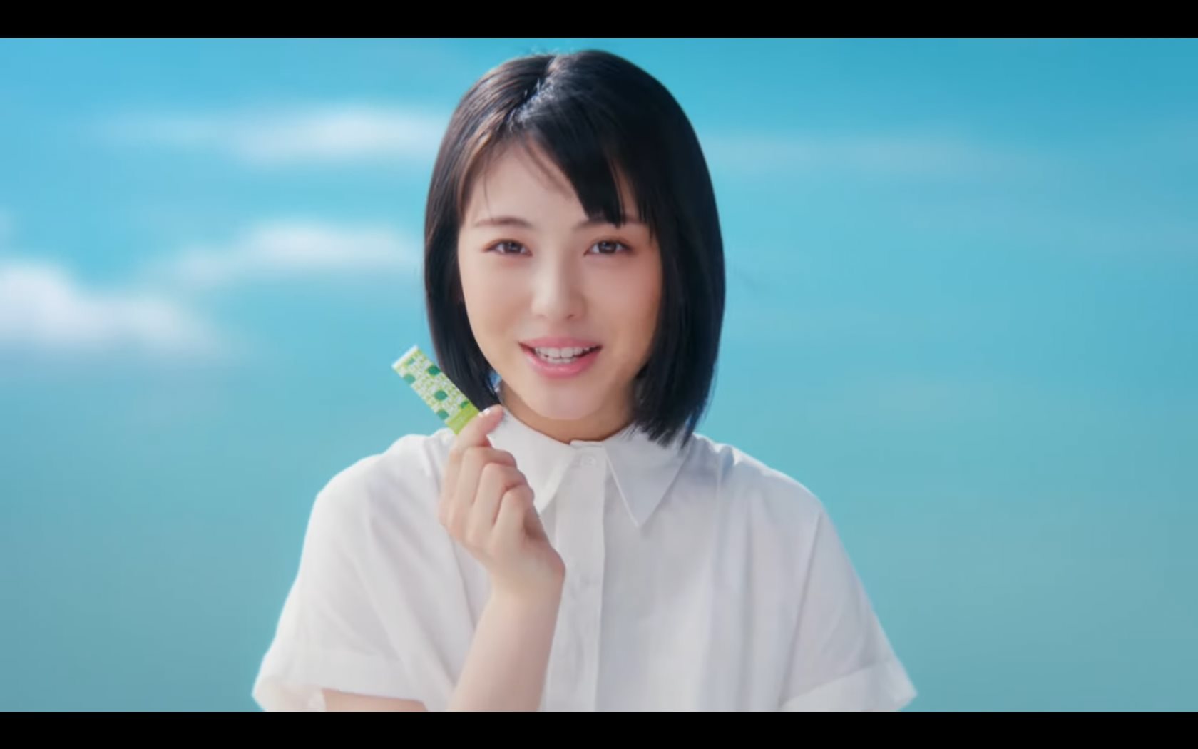 ロッテ CM グリーンガム 「自然の中の深呼吸」篇