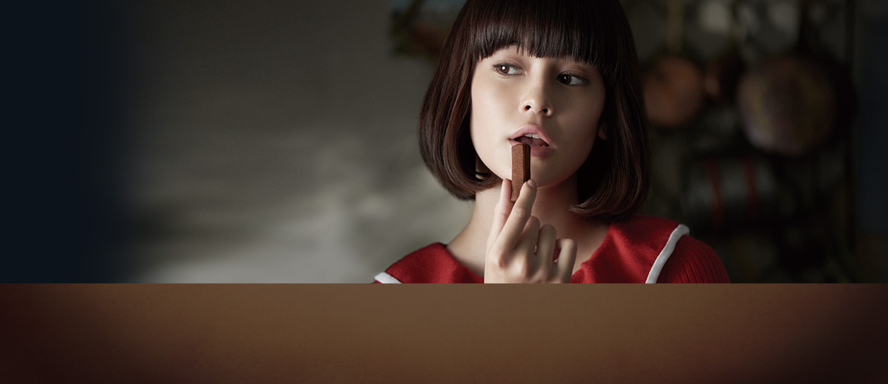 森永製菓 CM 半熟ショコラ 「予告」篇