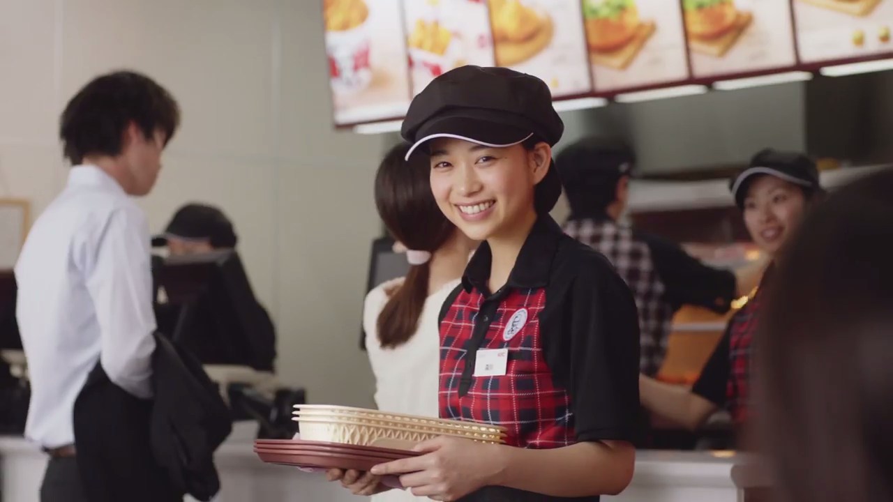 ケンタッキー CM 「はっケン！中から辛い」篇