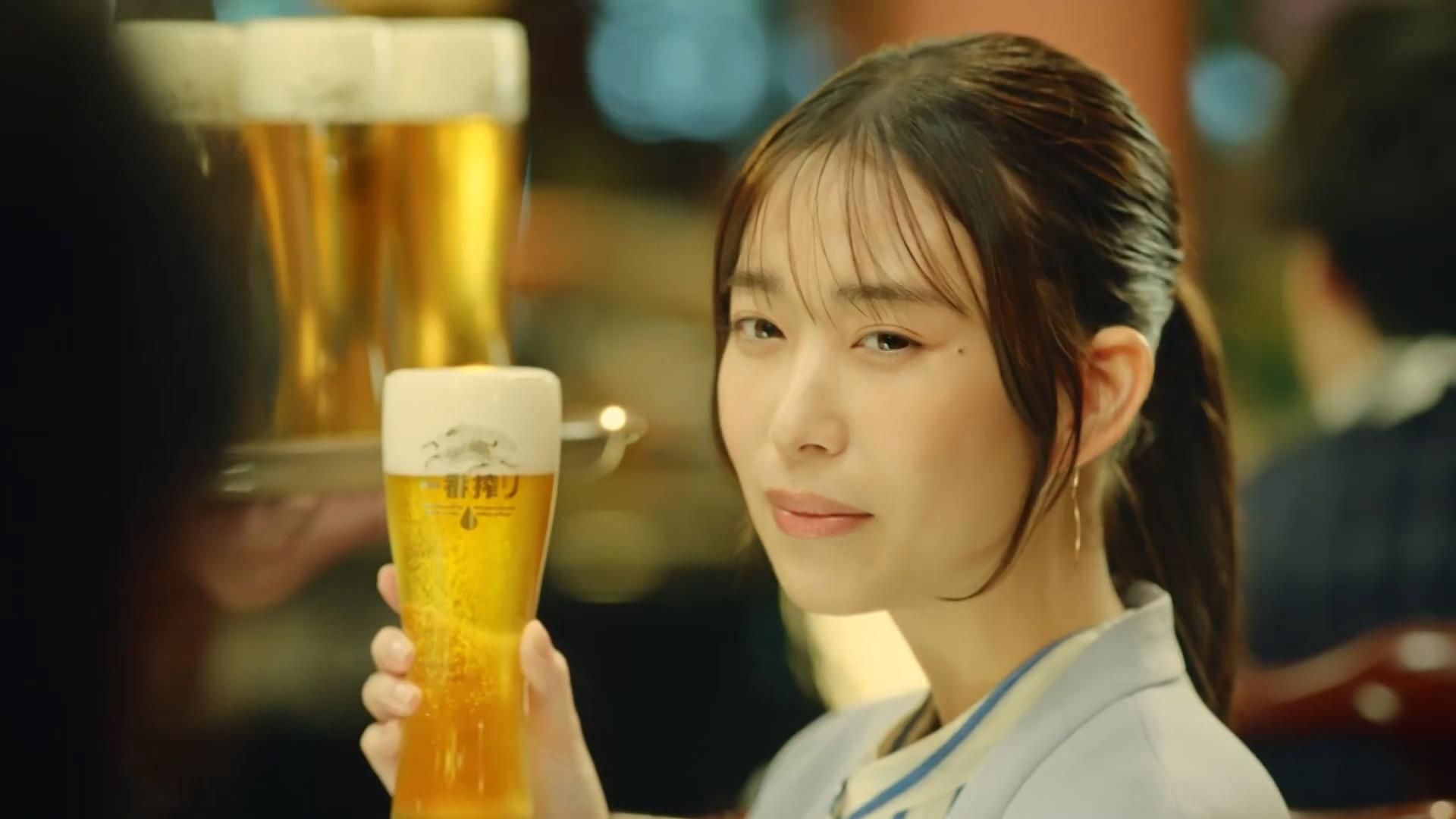 キリンビール CM 「部下に教えられる」篇