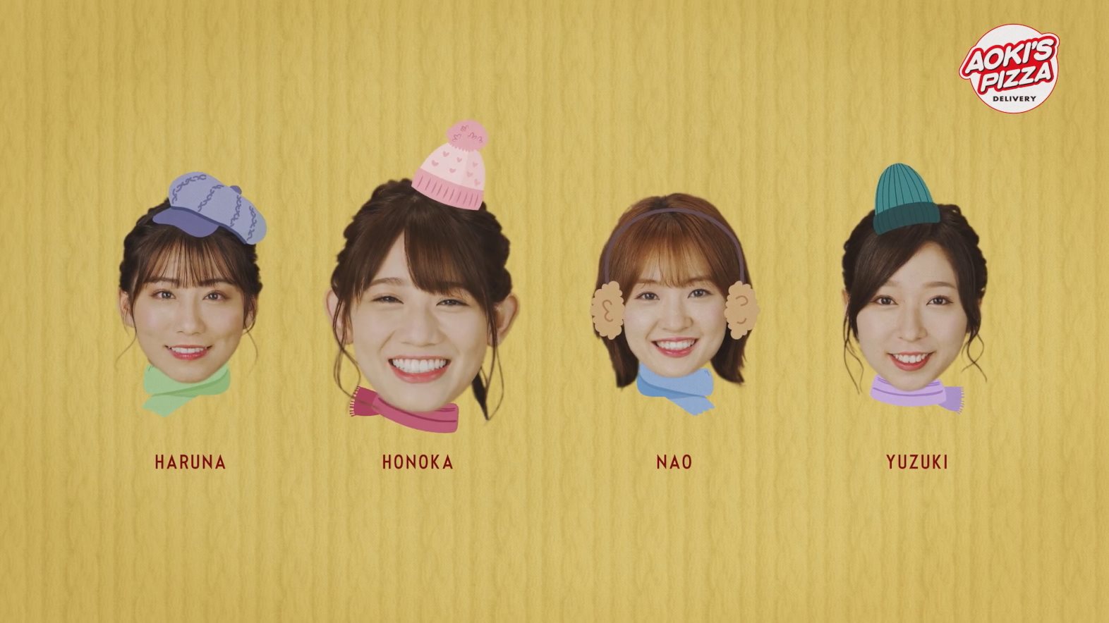 AOKI’s Pizza CM Pizza (アオキーズ・ピザ) 「冬の新作ピザ」篇