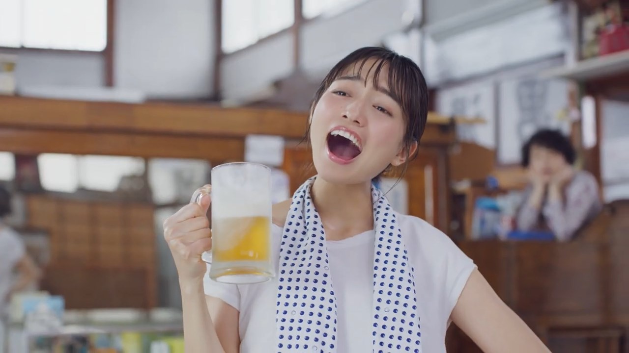 サントリー CM BLUE ブルー スッキリうまし 新発売篇