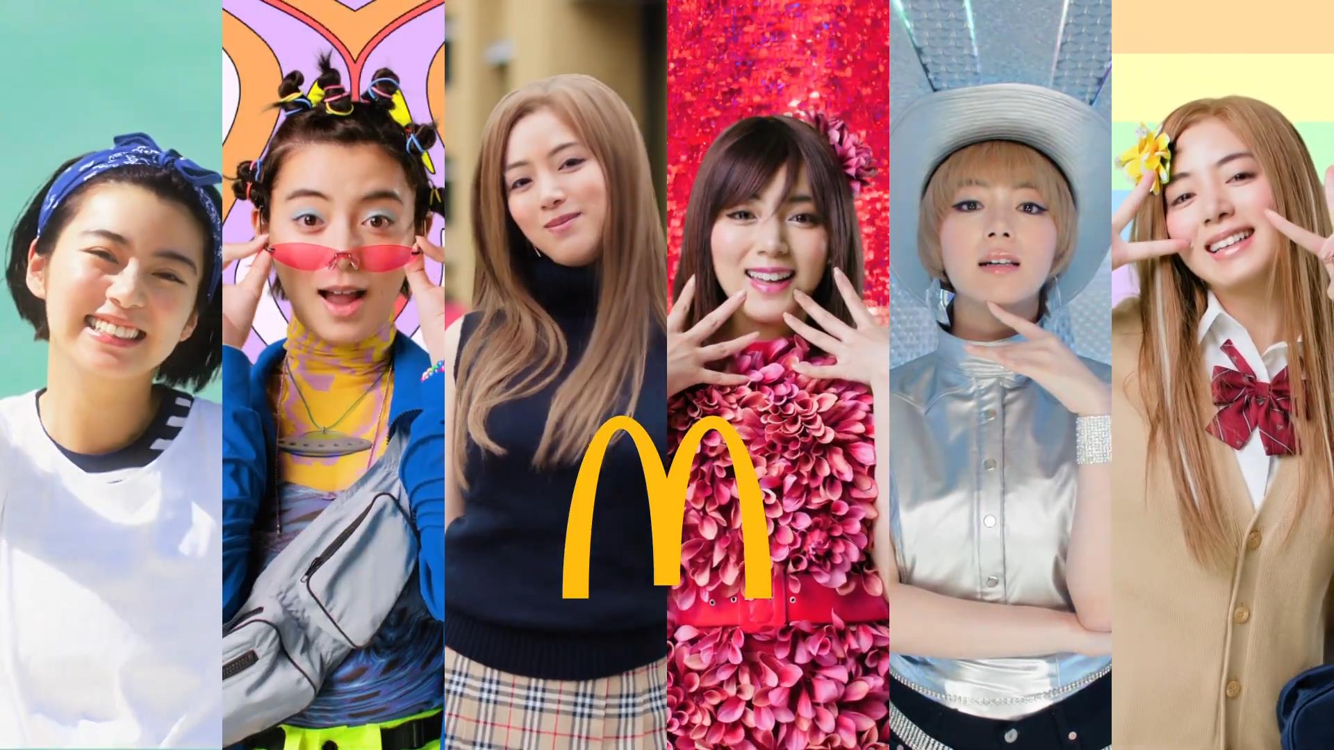 日本マクドナルド CM マクドナルド 平成バーガー 「ごまマヨソース」篇・「スパイシーな刺激を召し上がれ このペッパーに私のアンテナがバリ3」篇