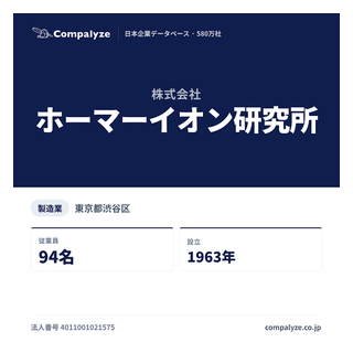 ホーマーイオン研究所